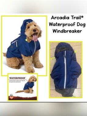 Arcadia Trail® Waterproof Dog Windbreaker